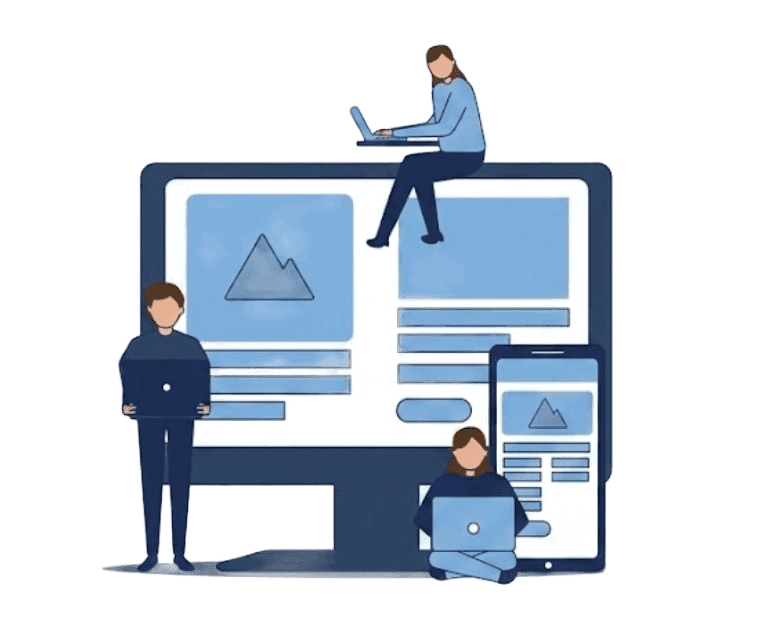 Web制作サンプル画面